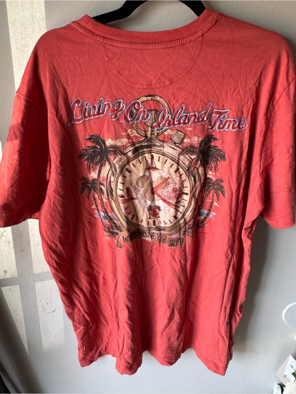 Disney Parks Walt Disney World Living On Island Time Shirt Mens Large Mickey